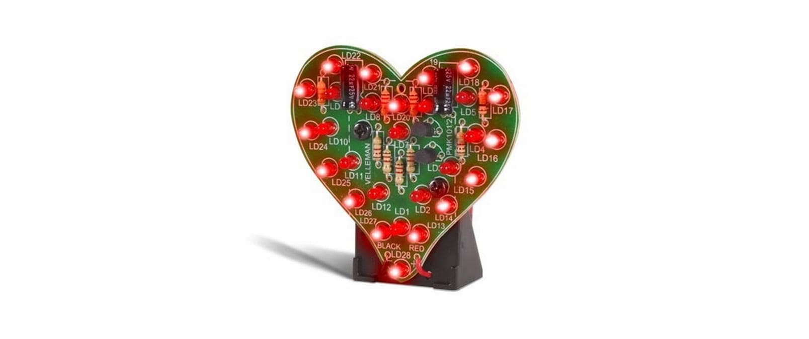 Whadda SWEETHEARTS FLASHING LED