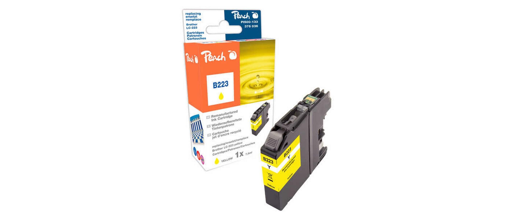 Peach Tinte Brother LC-223y yellow 8.5ml 695 Seiten