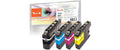 Peach Tinte Brother LC-223 Multi 1x15 3x7.6 ml, bk, c, m, y