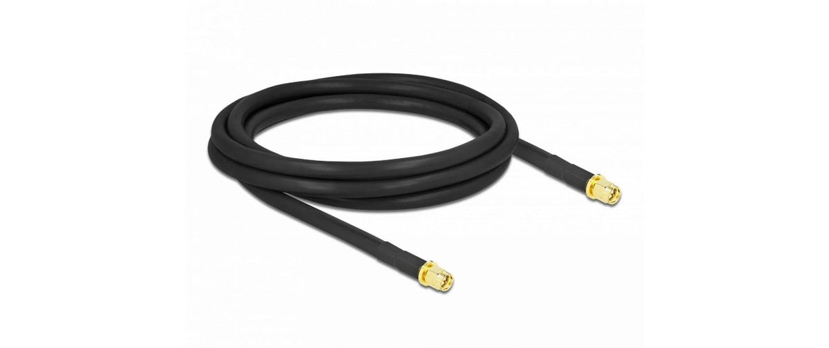 Delock LTE-Antennenkabel, 0.31dB/m SMA Stecker - SMA Stecker CFD300 ,2m