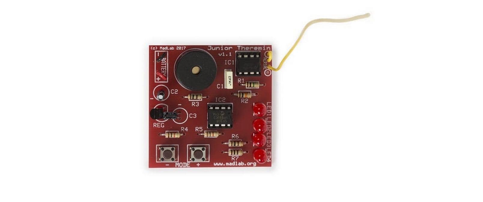Whadda JUNIOR THEREMIN MADLAB ELECTRONIC KIT