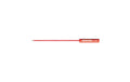 Bernstein Prüfspitze rot Klinge 1 mm