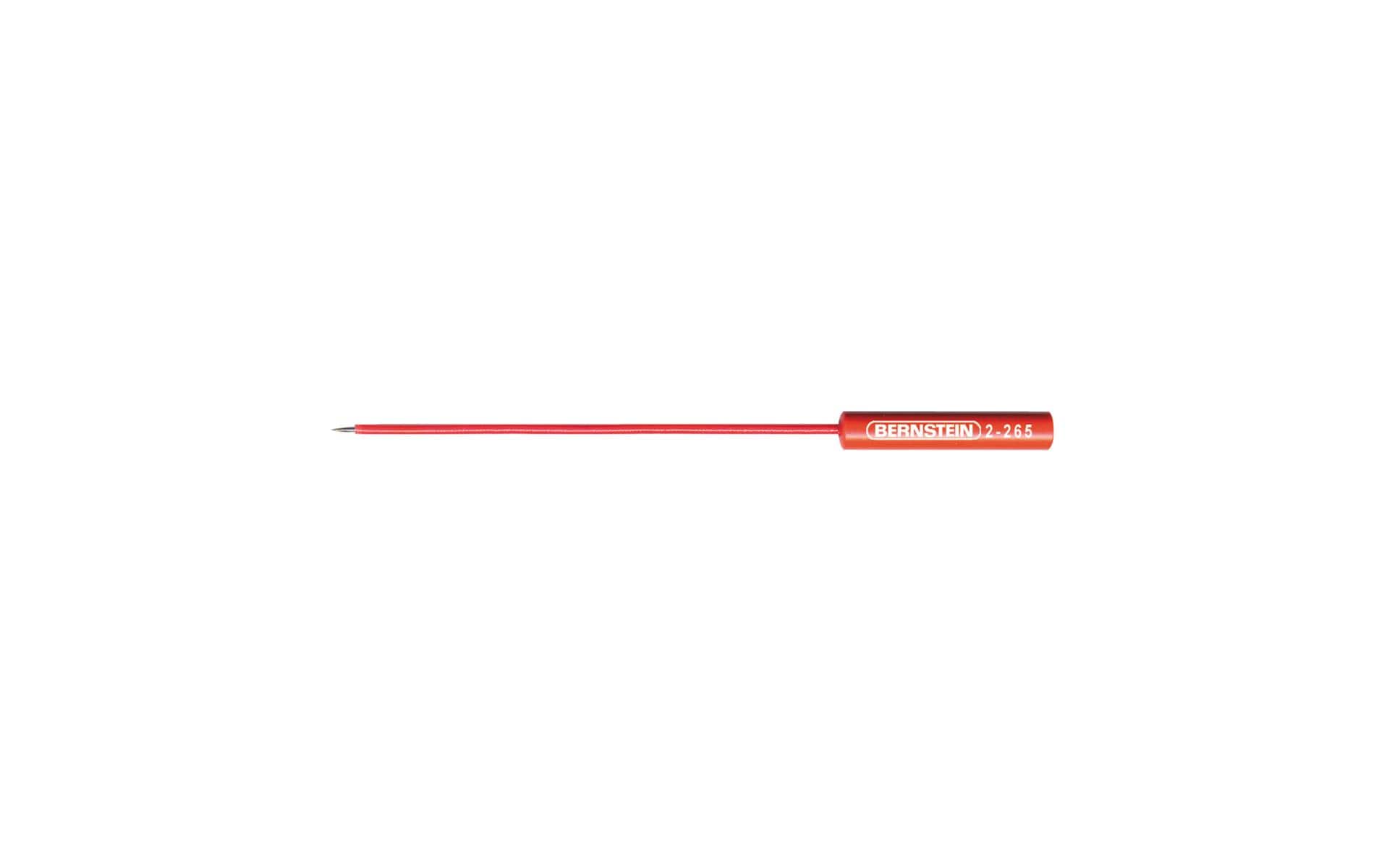 Bernstein Prüfspitze rot Klinge 1 mm
