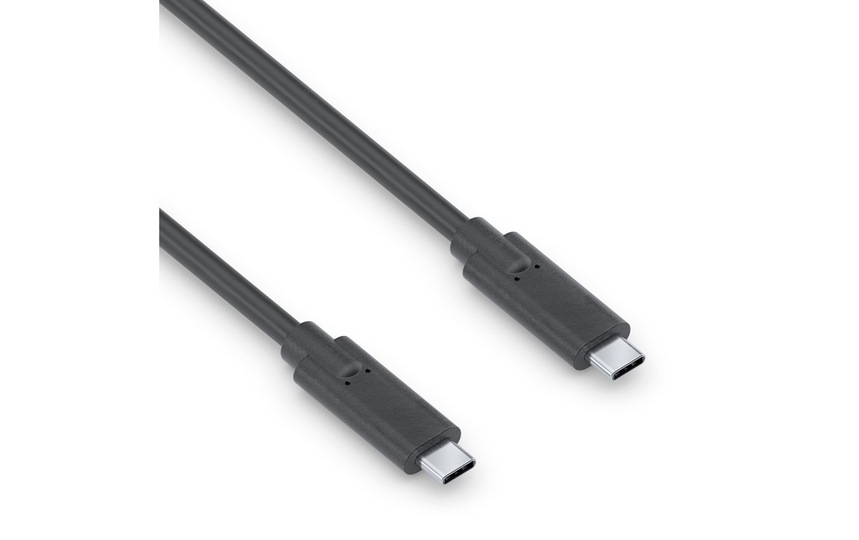 PureLink USB3.1 Gen2 USB-C-C, 150cm Schwarz 10Gbps, 5A, Power Delivery bis 100Watt, DP