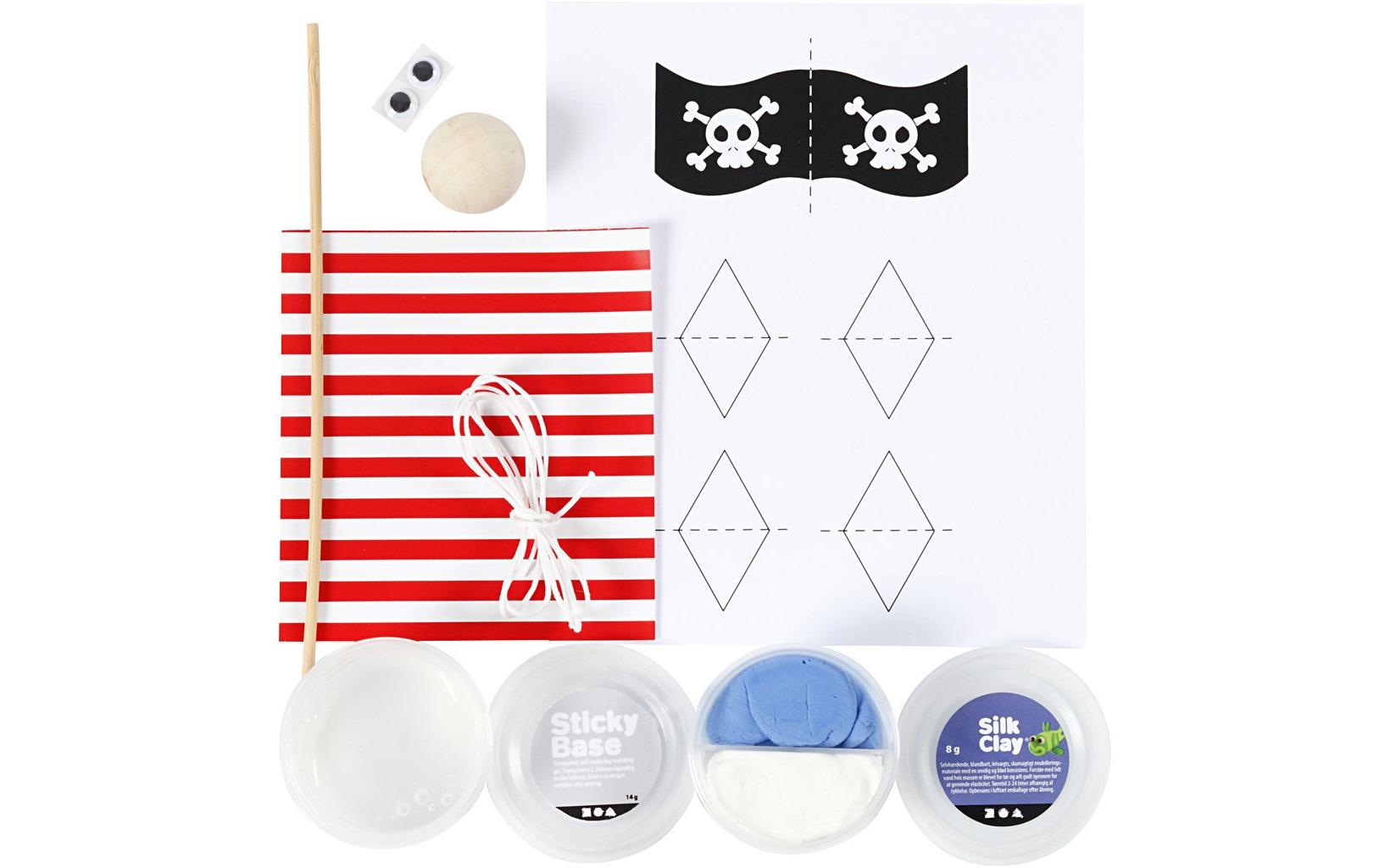 Creativ Company Bastelset MINI Piratenschiff