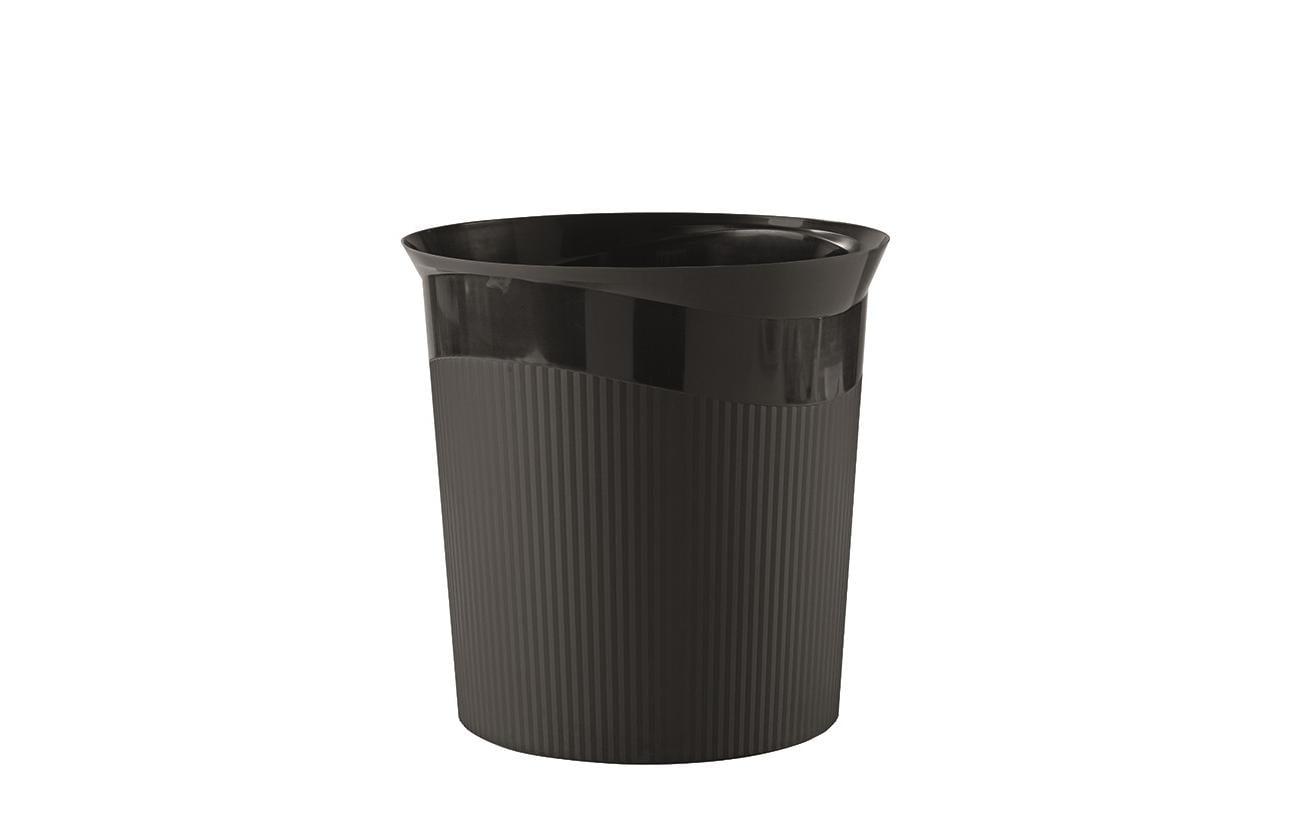 HAN Papierkorb Re-LOOP 13L recyceltes Material, schwarz