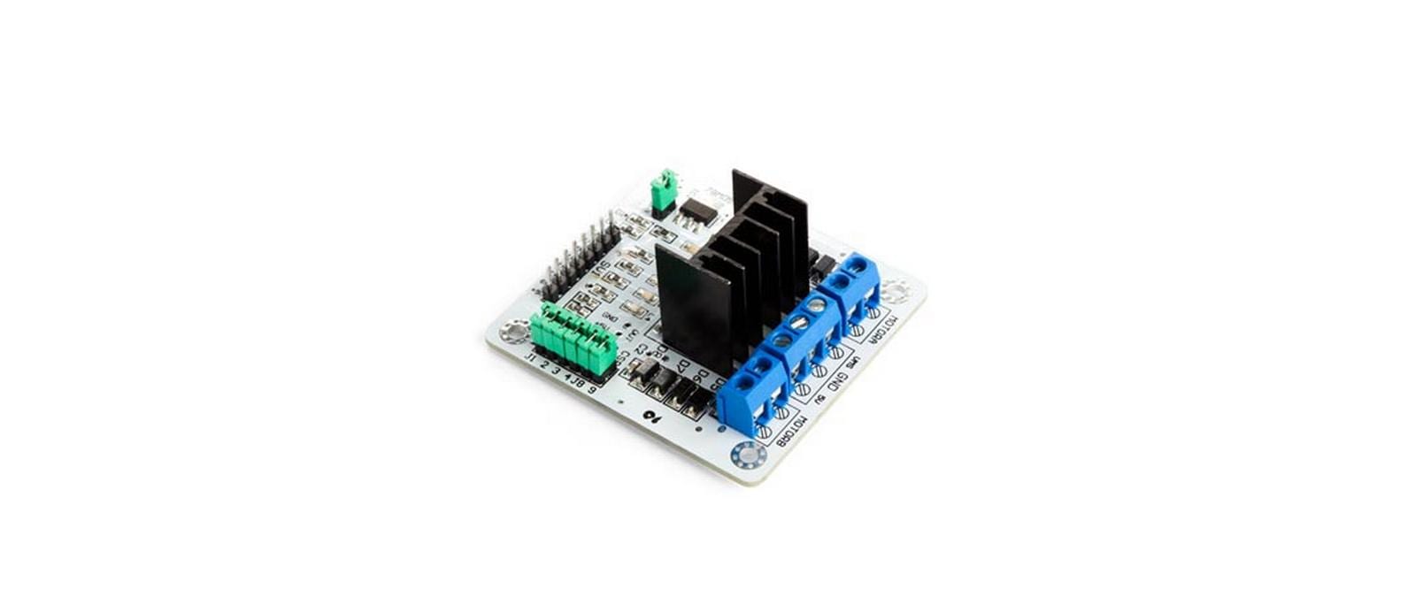 Whadda L298N DUAL BRIDGE DC & STEPPER MOTOR CONTROLLER BOARD