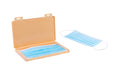 Maskenbox Rechteck 19x11x1.2 für Hygienemasken, beige