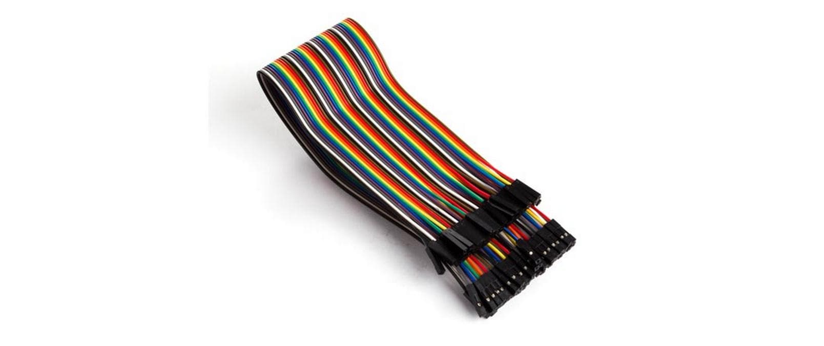 Whadda 40 PINS 30 CM F/F JUMPER WIRE (FLAT CABLE)