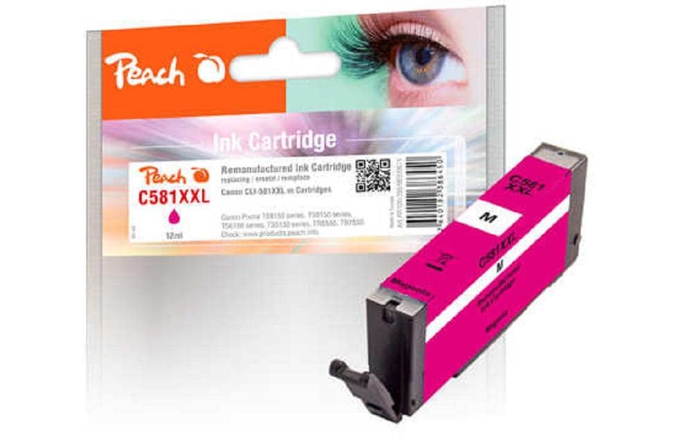 Peach Tinte Canon CLI-581XXL, 1996C001 12 ml, magenta