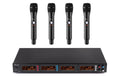 Power Dynamics PD504 4-Kanal UHF Funkstrecke mit 4 Miks