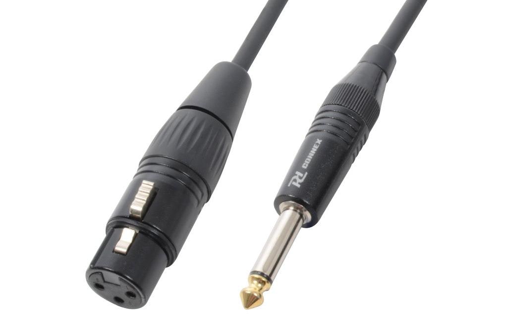 PD Connex CX40-6 Audiokabel XLRf - 6.3 Klinke, asym., 6m