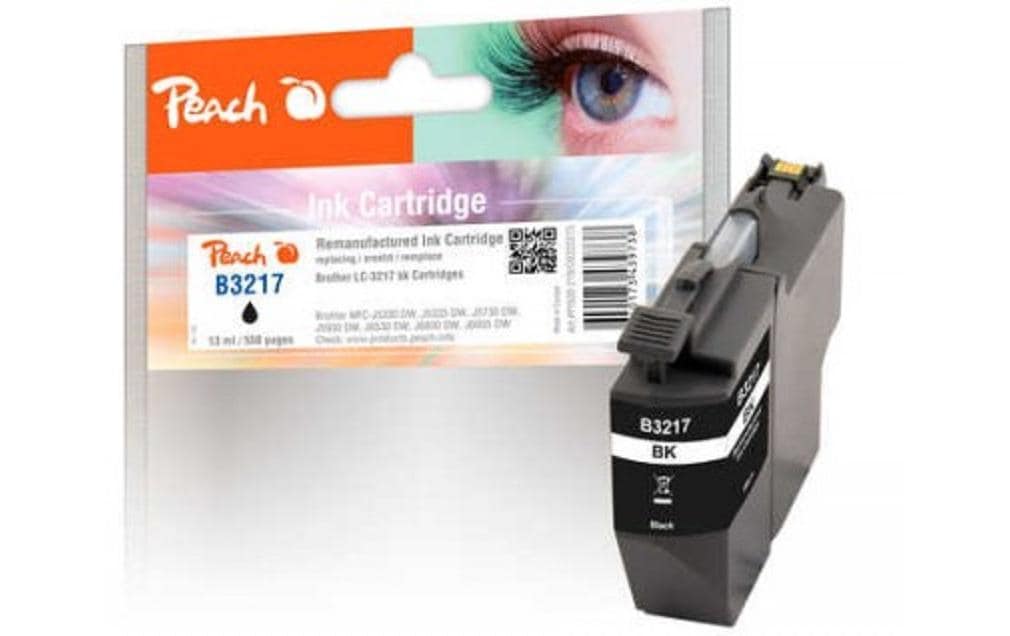 Peach Tinte Brother LC-3217 13 ml, black