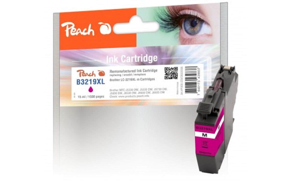 Peach Tinte Brother LC-3219XL 15 ml, magenta