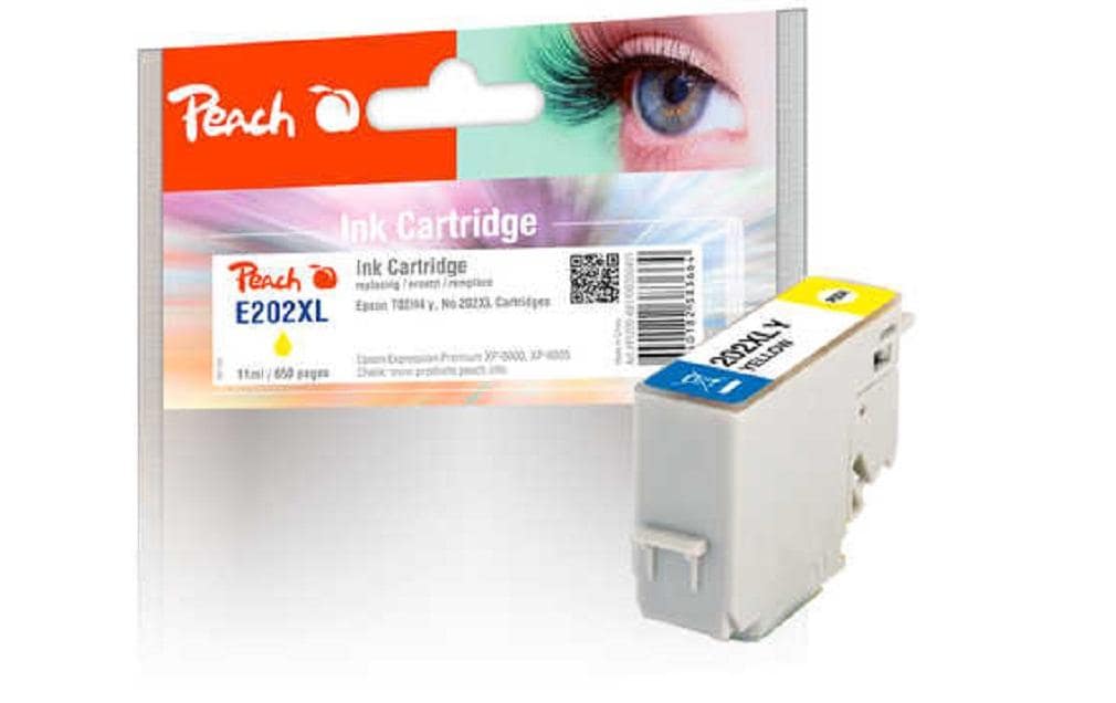 Peach Tinte Epson T02H4, No 202XL 11 ml, yellow