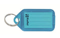 Rieffel Schlüsselanhänger 38 x 22 mm 10 Stück, blau
