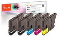 Peach Tinte Brother LC-985 Multi+ 2x15 3x8,1 ml, 2xbk, c, m, y