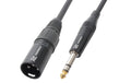 PD Connex CX139 Adapterka. XLRf - 6.3 Klinke, sym., 0.15m