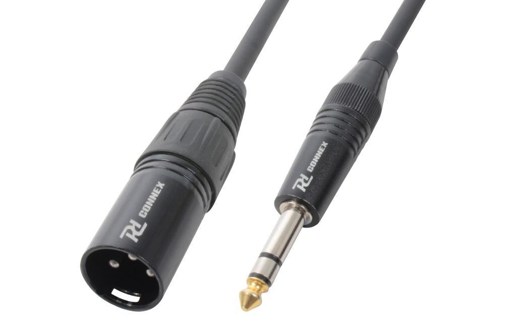 PD Connex CX139 Adapterka. XLRf - 6.3 Klinke, sym., 0.15m