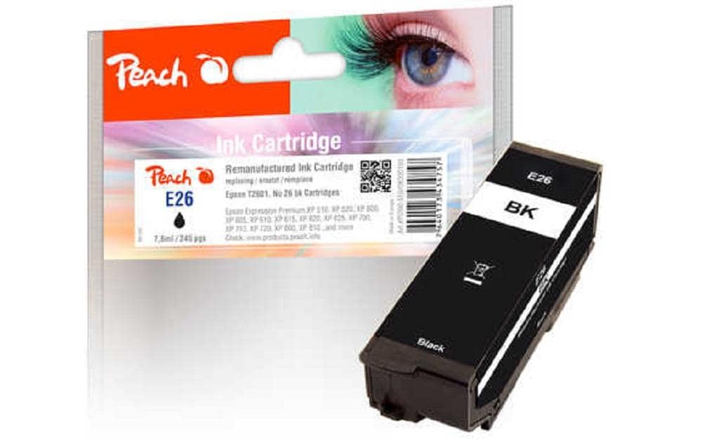 Peach Tinte Epson T2601, No 26 7,6 ml, black