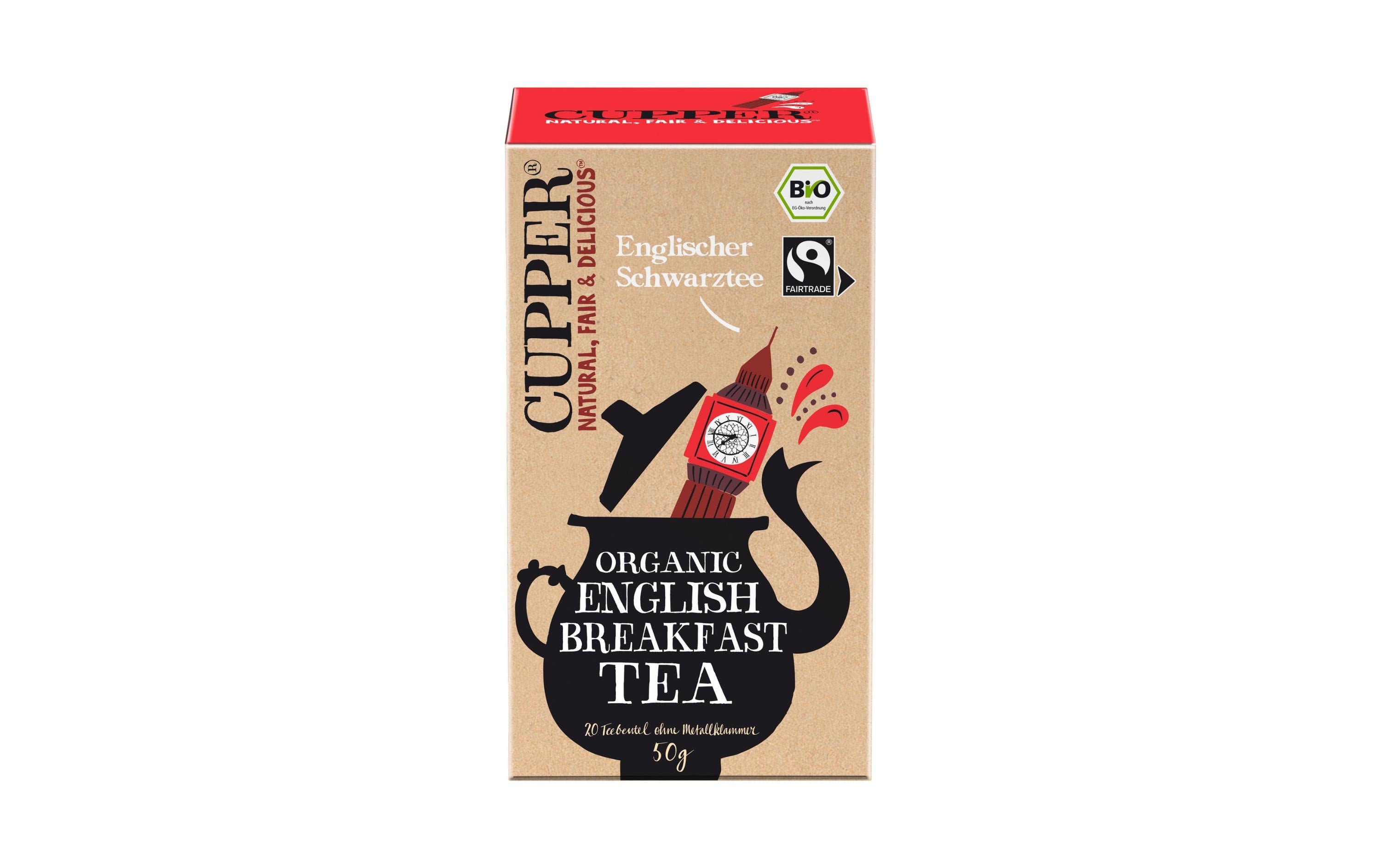 English Breakfast Tee, Aufgussbeutel Pack 20 x 2 g
