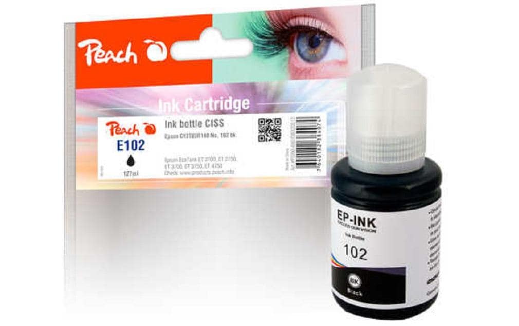 Peach Tinte Epson 102, C13T03R140 127 ml, black