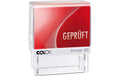 COLOP Stempel Printer 20/L "GEPRÜFT" fertiger Lagertext, mit rotem Abdruck