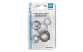 Rieffel Schlüsselringe 10 Stück 10, 12, 16, 18, 20, 25, 30, 35, 38 mm