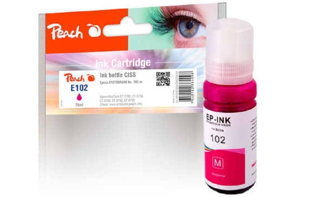 Peach Tinte Epson 102, C13T03R340 70 ml, magenta