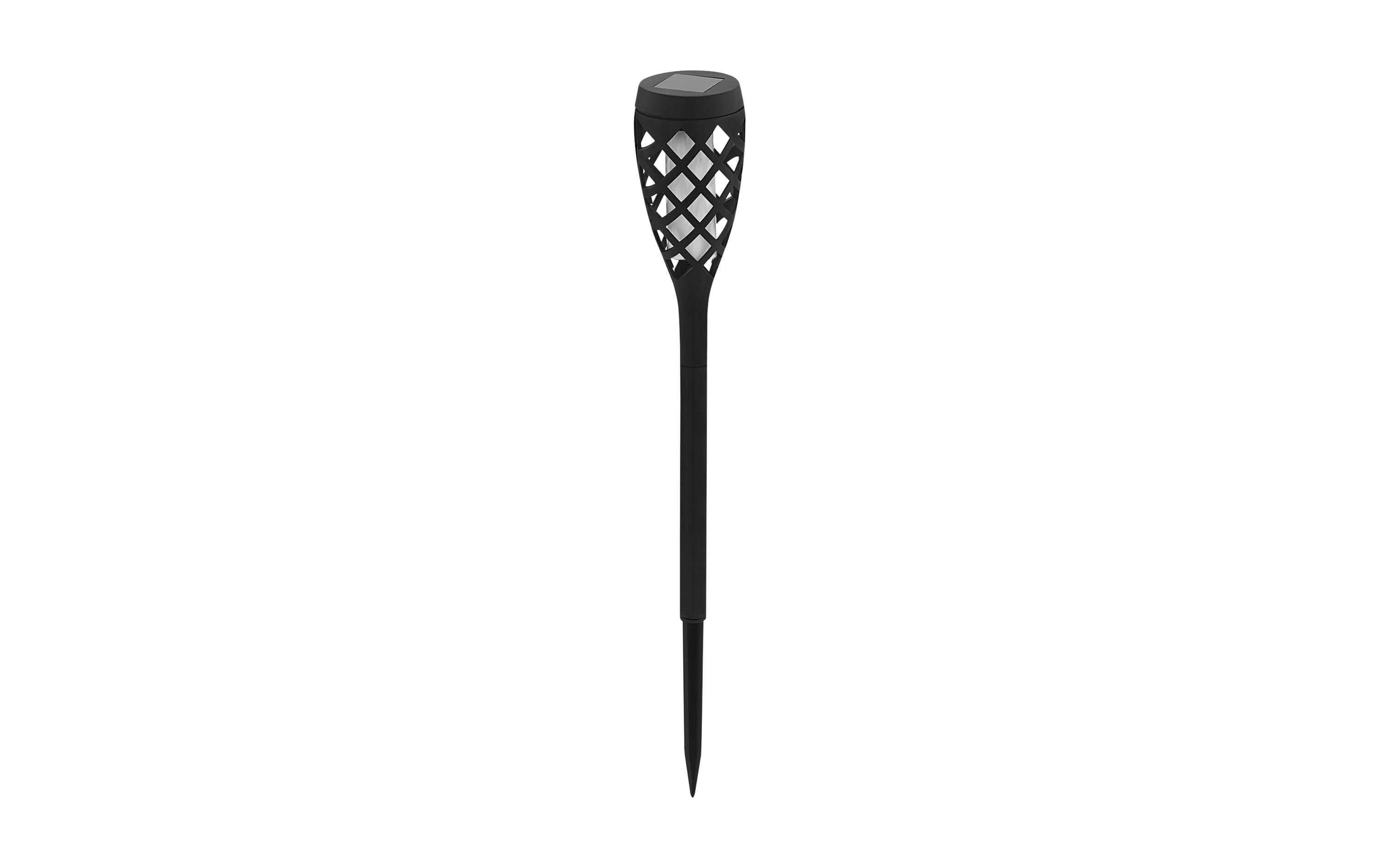 EGLO SOLAR Fackel schwarz Solar / inkl. 10x LED 0,06W, Solar