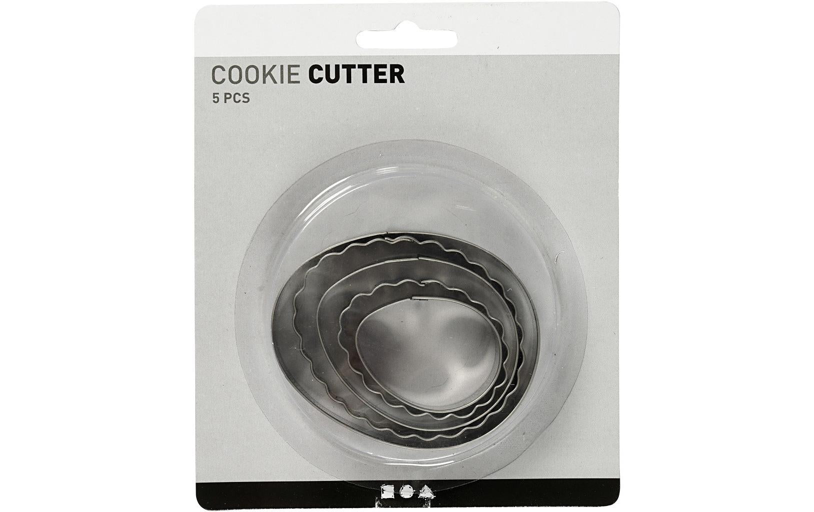 Creativ Company Ausstecher Ostern 5 Stück, Grösstes Ei: 8 cm
