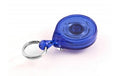 KEY-BAK Ausweishalter mit Gürtelclip mini 90cm Schnur, blau, 1 Stück