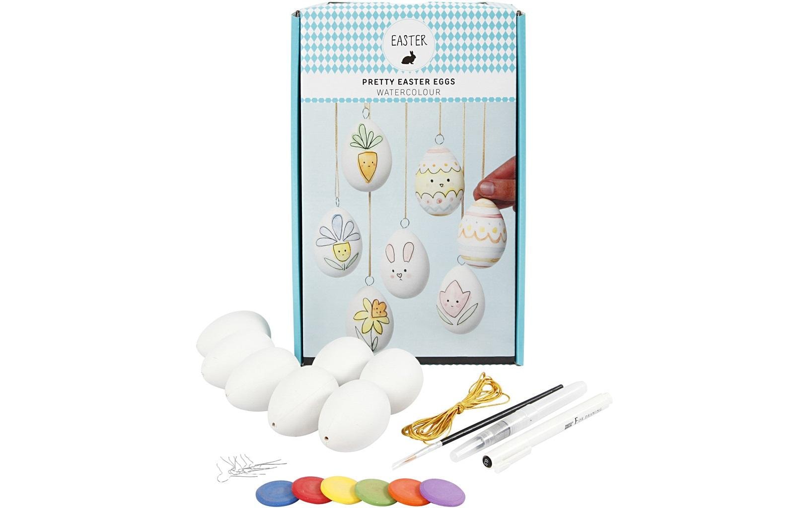 Creativ Company Bastelset Ostereier Pretty Easter Egg