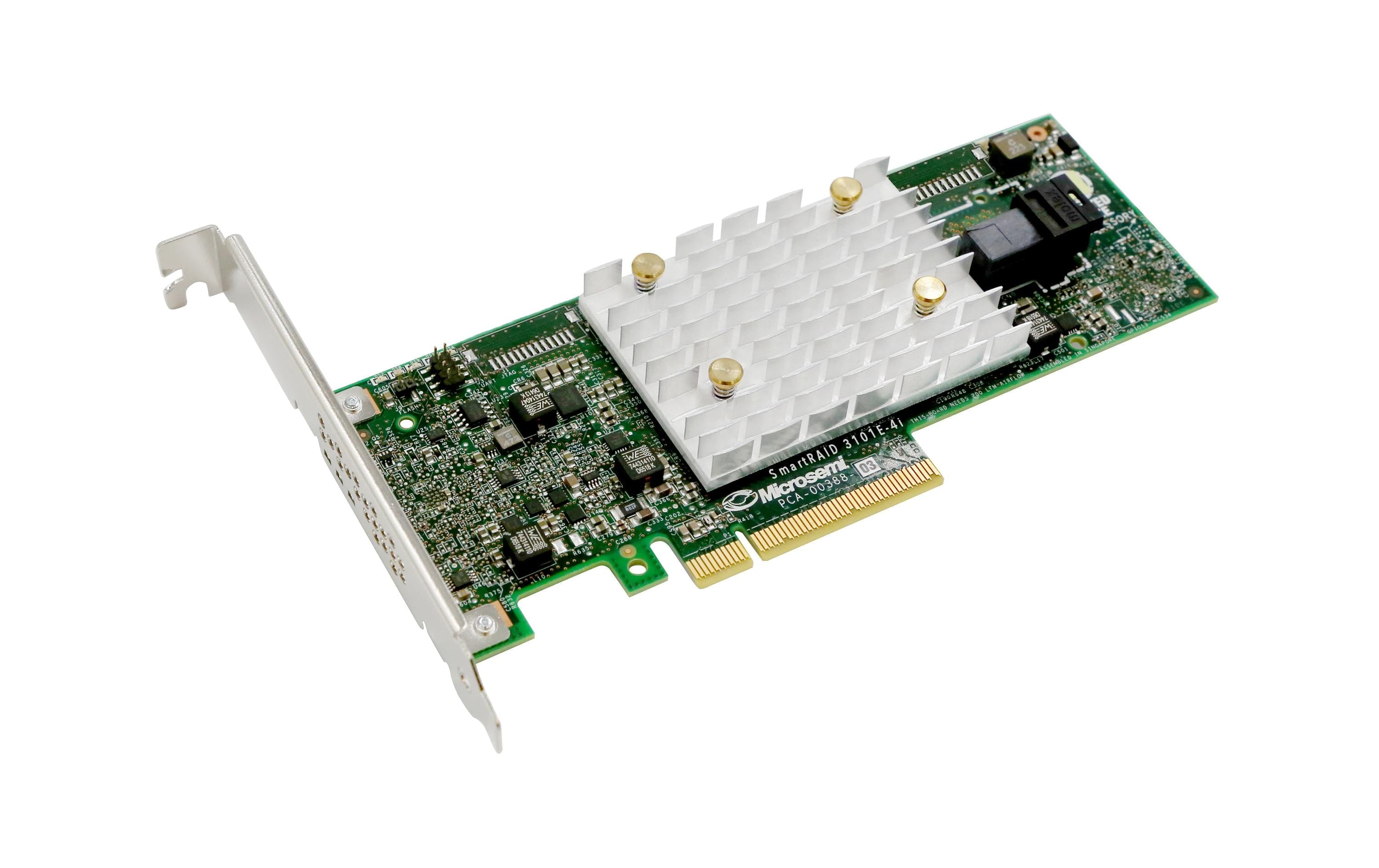 Adaptec SmartRAID 3101E-4i: PCI-Ex8 Kontr. 4 Port SAS3 RAID, 1 x SFF-8643