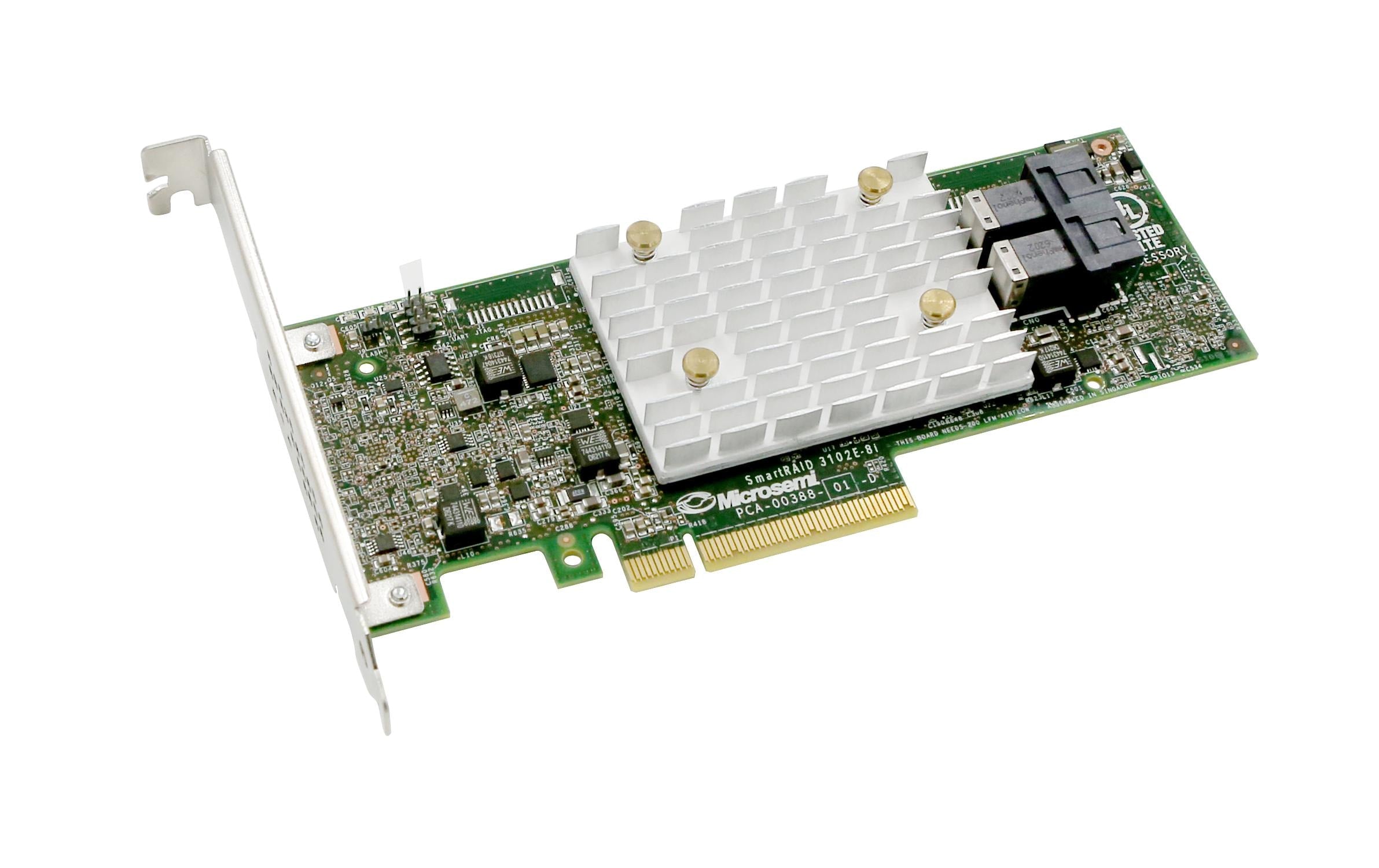 Adaptec SmartRAID 3102E-8i: PCI-Ex8 Kontr. 8 Port SAS3 RAID, 2 x SFF-8643