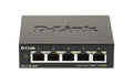 D-Link DGS-1100-05V2: 5Port Gigabit Switch 5x Gigabit, Lüfterlos