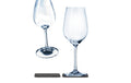silwy Kristallgläser, 2er-Set 2 Metall-Nano-Gel-Pads, Wein