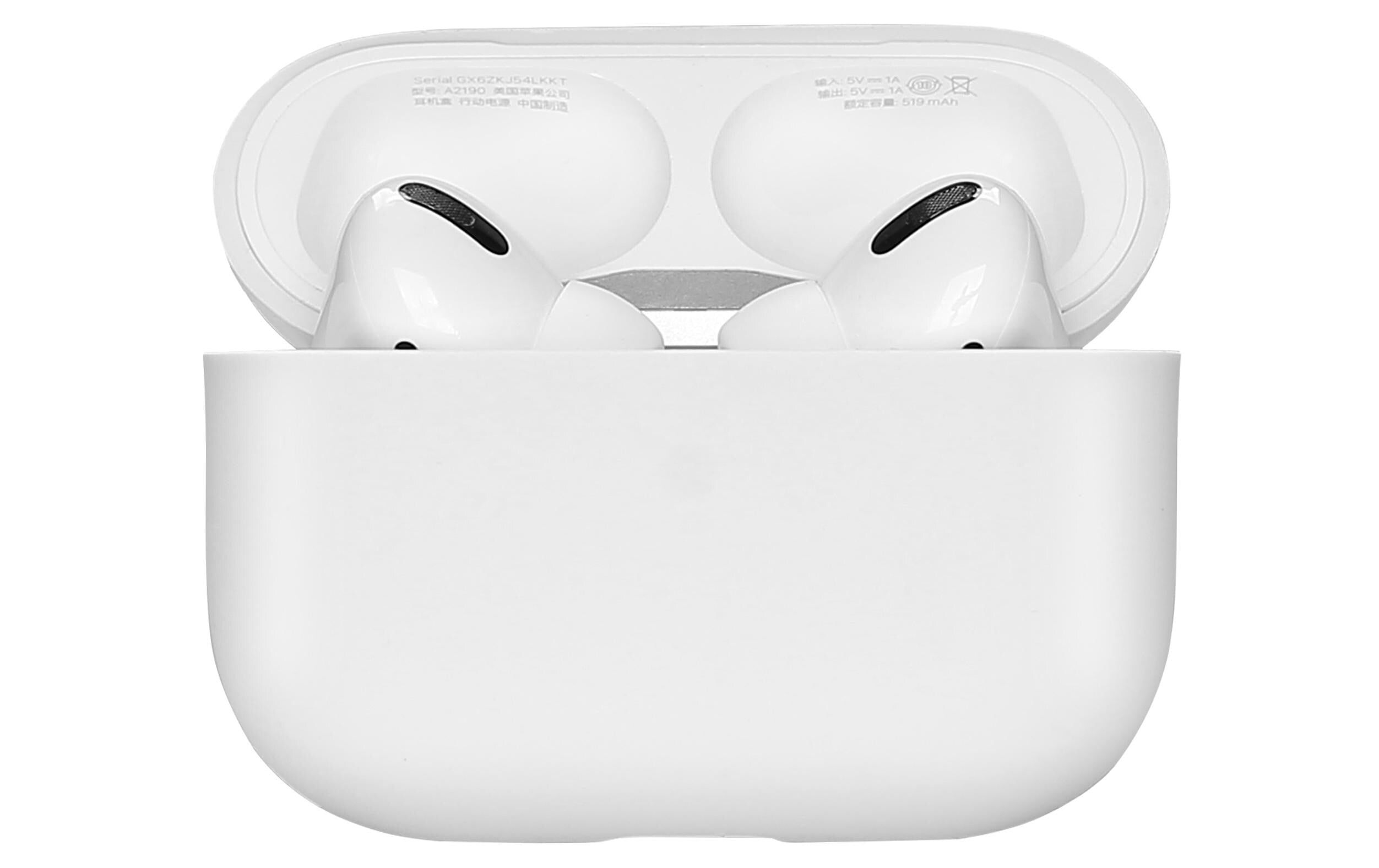 Nevox Airpods Pro Case White für Apple Airpods Pro