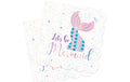 ScrapCooking Servietten Meerjungfrau 33x33cm, mehrfarbig