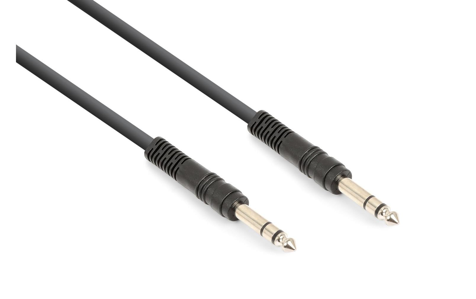 Vonyx CX326-3 Audiokabel 6.3 Klinke - Klinke, sym., 3m