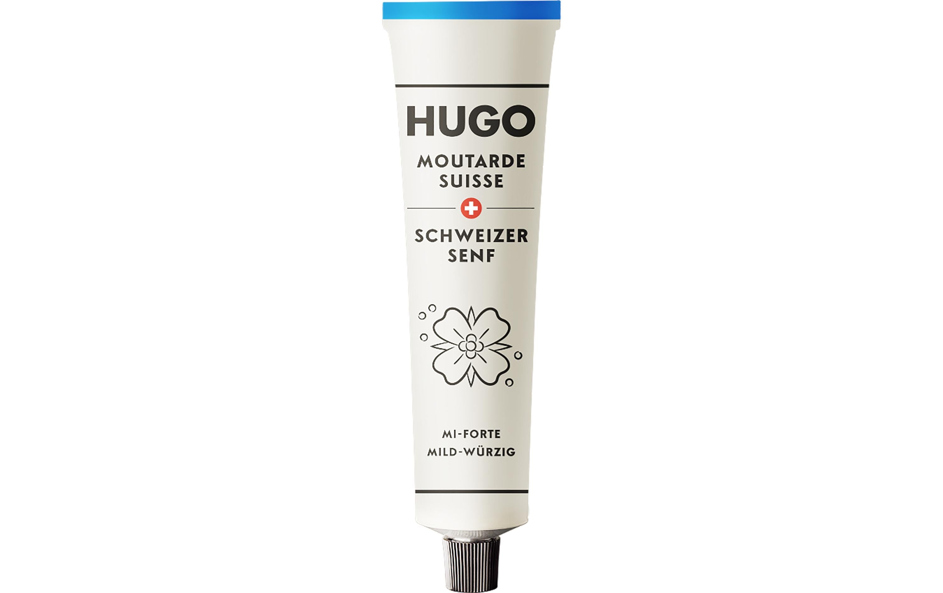 Schweizer Senf mild-würzig Hugo 200g