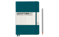 Leuchtturm Notizbuch Medium A5 dotted 249 Seiten, Farbe Pacific Green