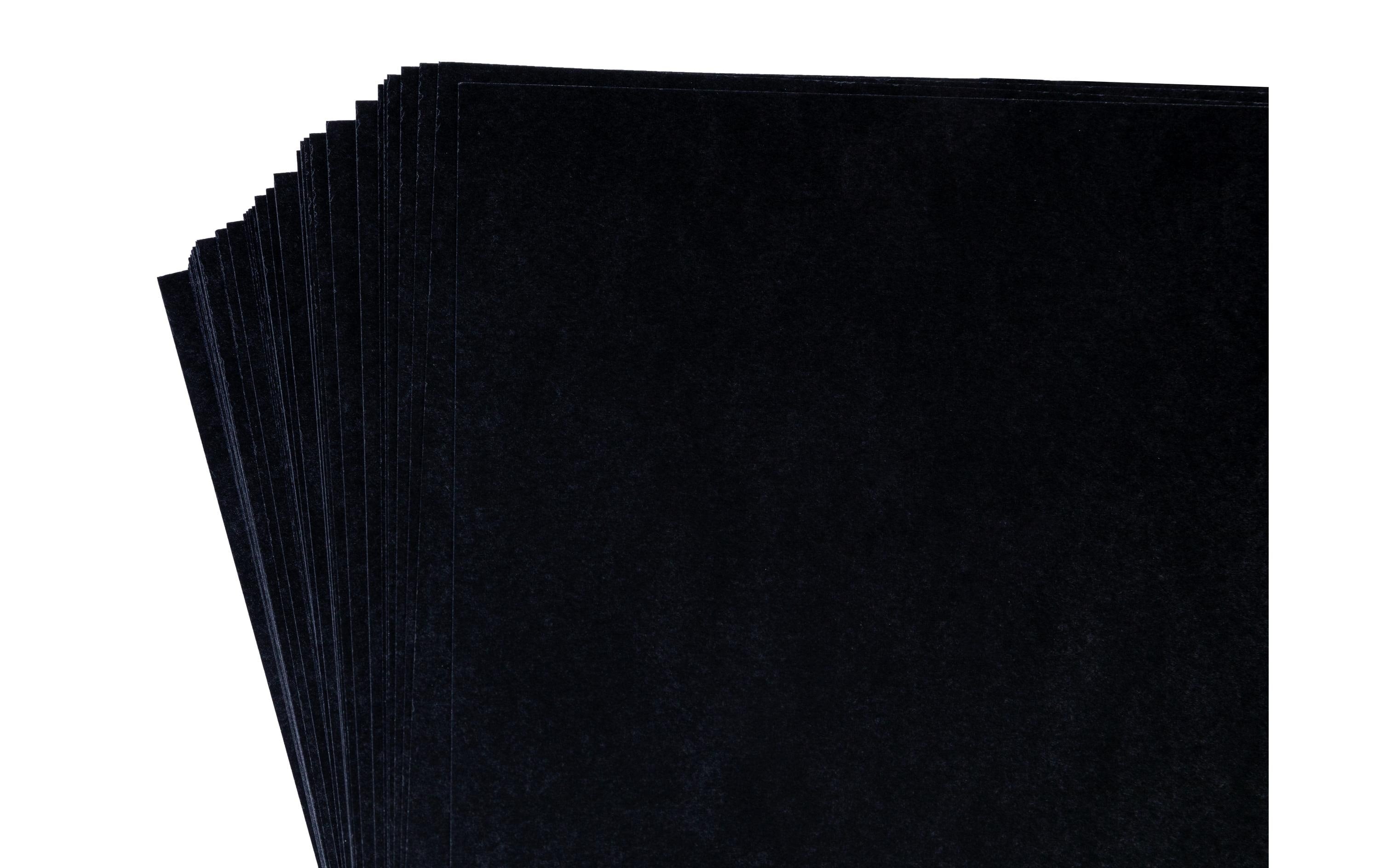 Erola Einbanddeckel Pressspan A4 schwarz, 350 gm2, 100 Stück