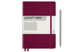 Leuchtturm Notizbuch Medium A5 kariert 249 Seiten, Farbe Port Red