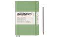 Leuchtturm Notizbuch Medium A5 liniert 249 Seiten, Farbe Salbei