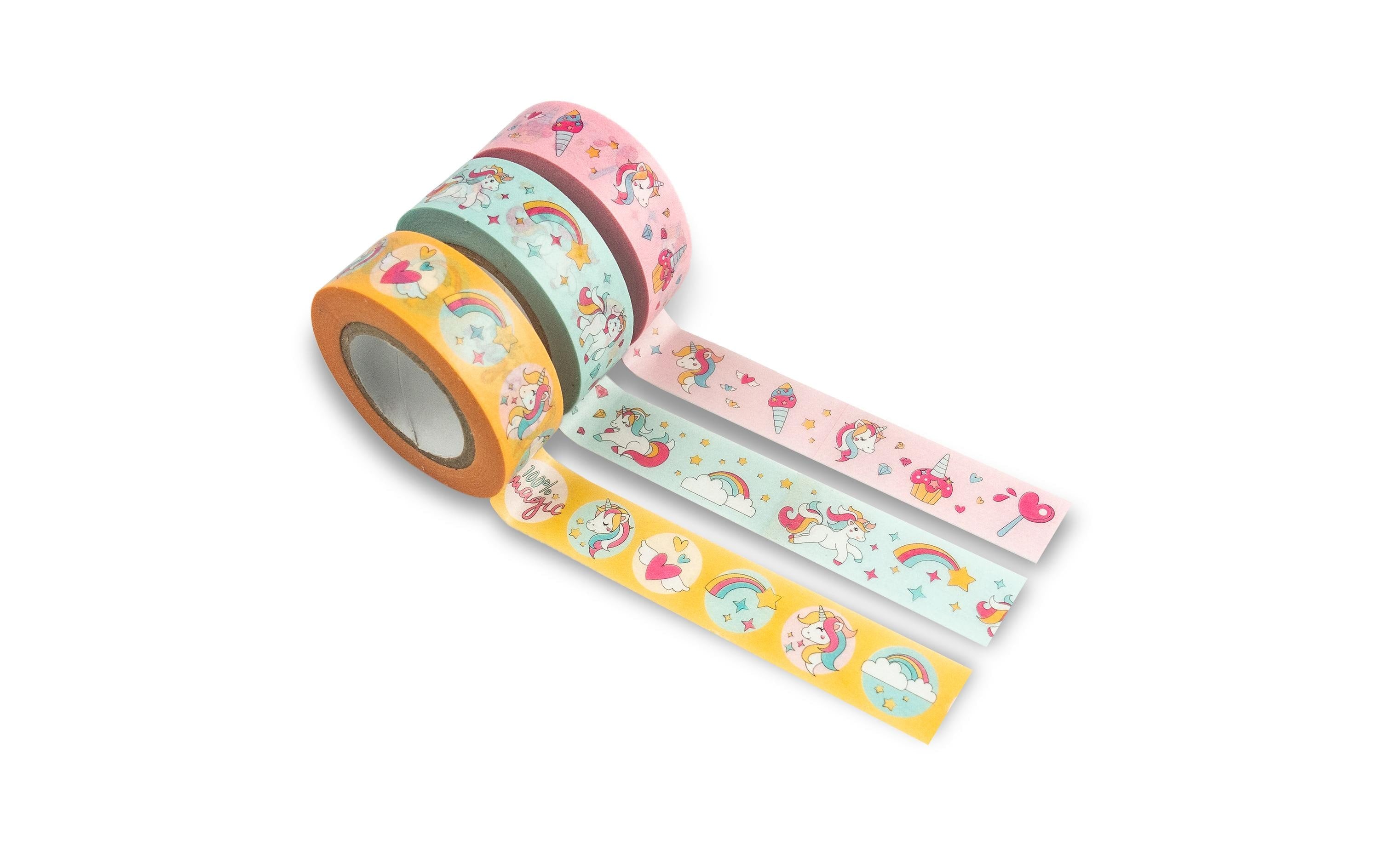 URSUS Washi Tape Einhorn 3er Set