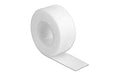 Delock Klettband auf Rolle, 1mx20mm Klettverschluss, weiss