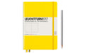 Leuchtturm Notizbuch Medium A5 blanko 249 Seiten, Farbe Zitrone