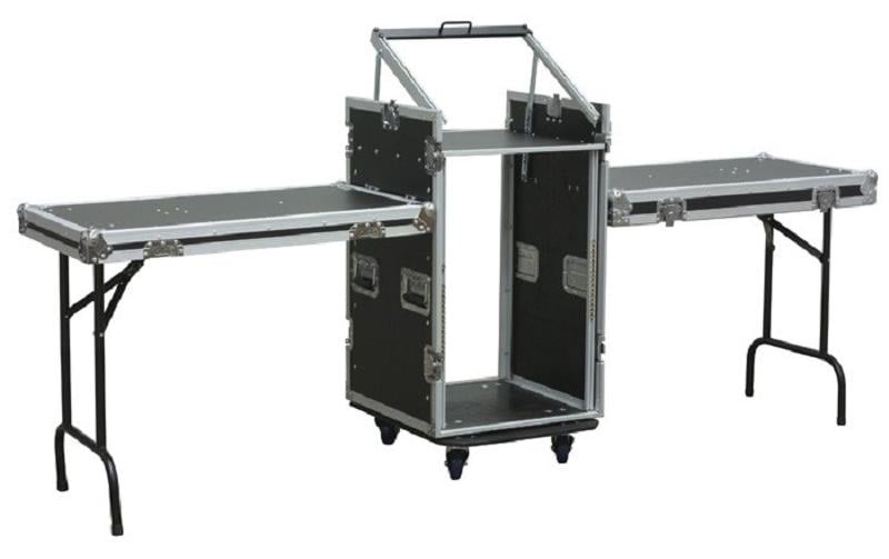 Power Dynamics PD-F16U10T 19" Rackcase 10HE mit Tische