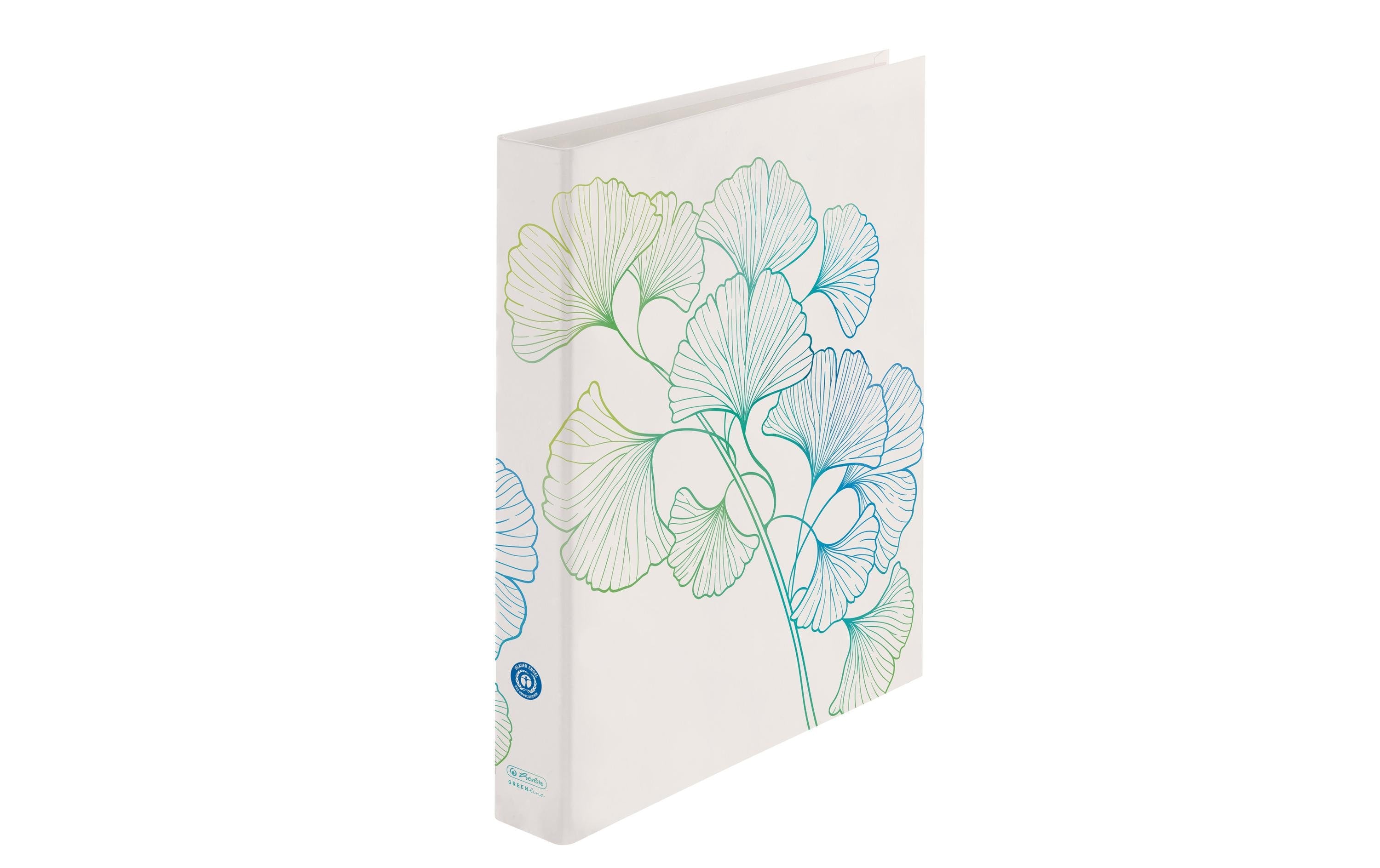 Herlitz Ringuch MaX.file A4A4 GREENline Ginkgo, 2-Ring